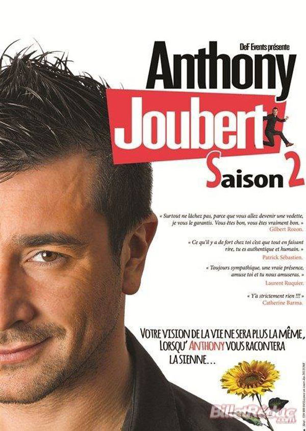 ANTHONY JOUBERT – One Man Show à la Comédie d’Aix