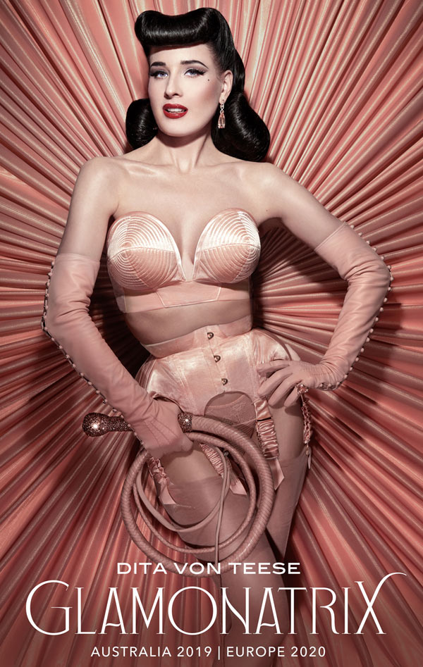 Spectacle DITA VON TEESE au Théâtre Femina à Bordeaux / Terminé