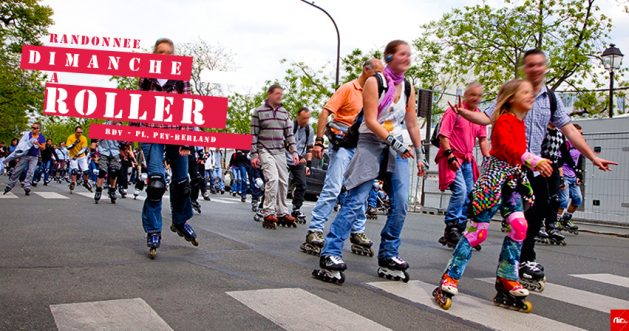 Rando à rollers des Familles & Dimanche à Bordeaux