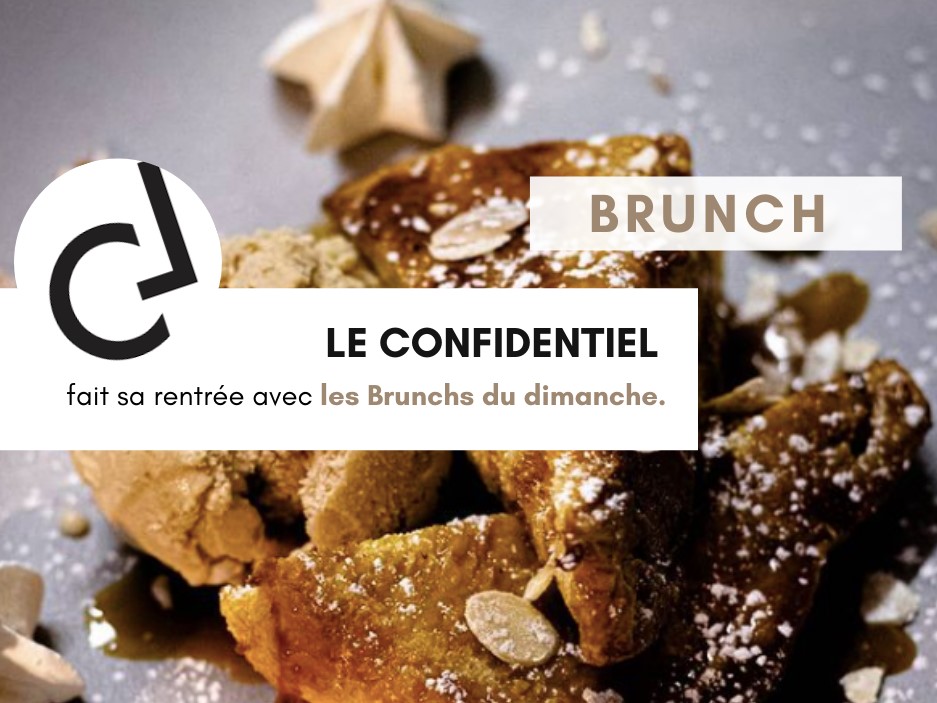 brunch le dimanche au Restaurant Le Confidentiel à Bordeaux