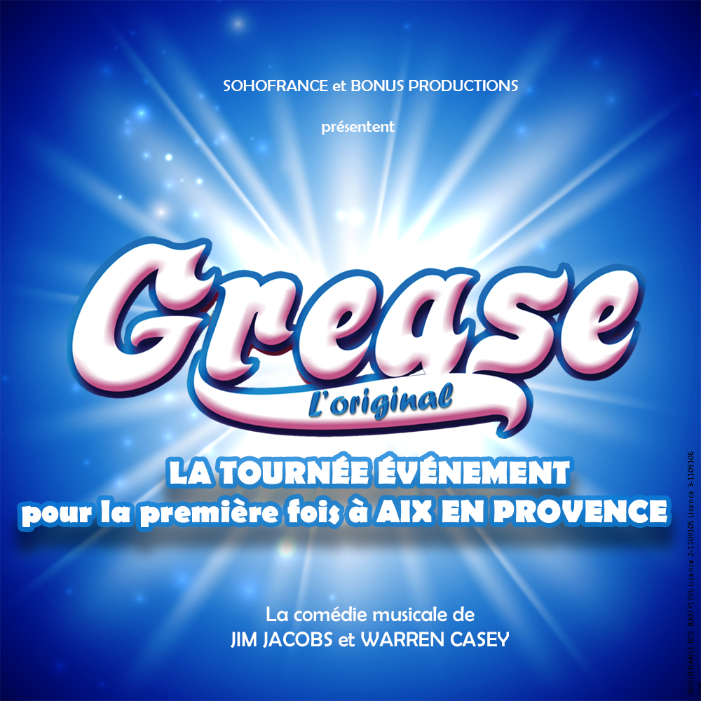 Grease – Comédie musicale à l’Arena Aix-en-Provence