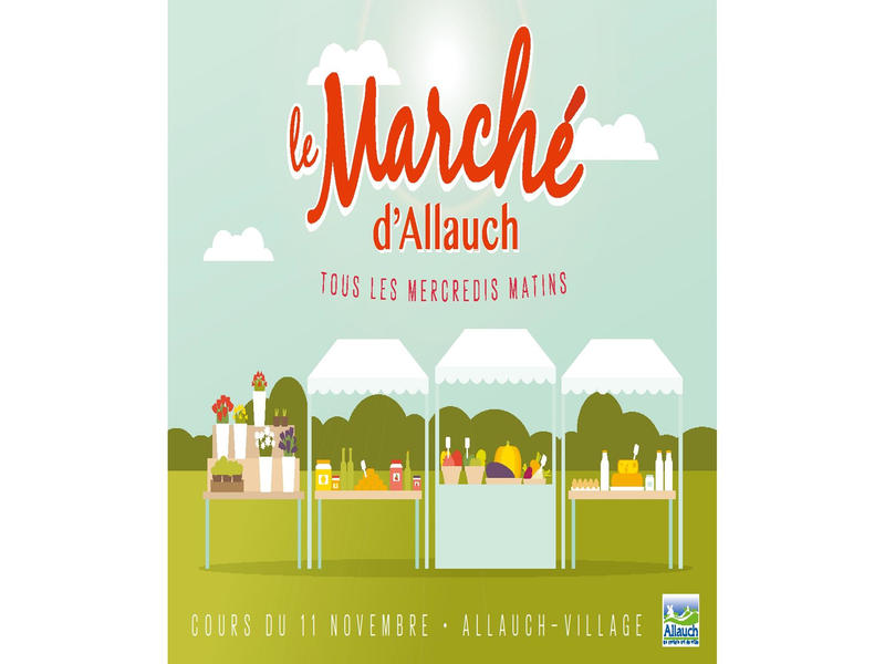 Marché de producteurs tous les mercredis à Allauch