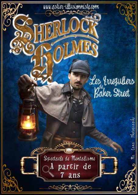Sherlock Holmes – Spectacle jeune public / Mentaliste