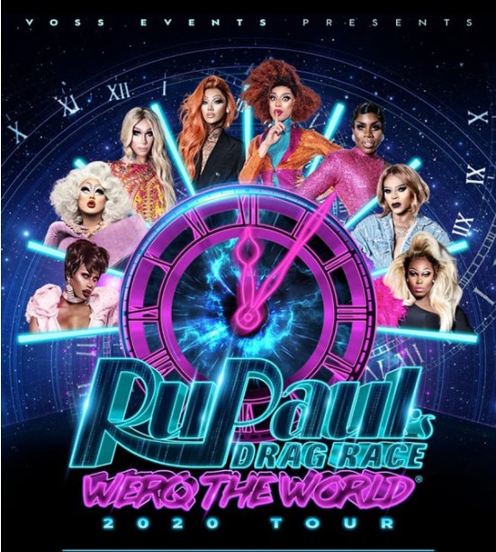 Spectacle « Drag Race France » au Silo à Marseille / Octobre 2023