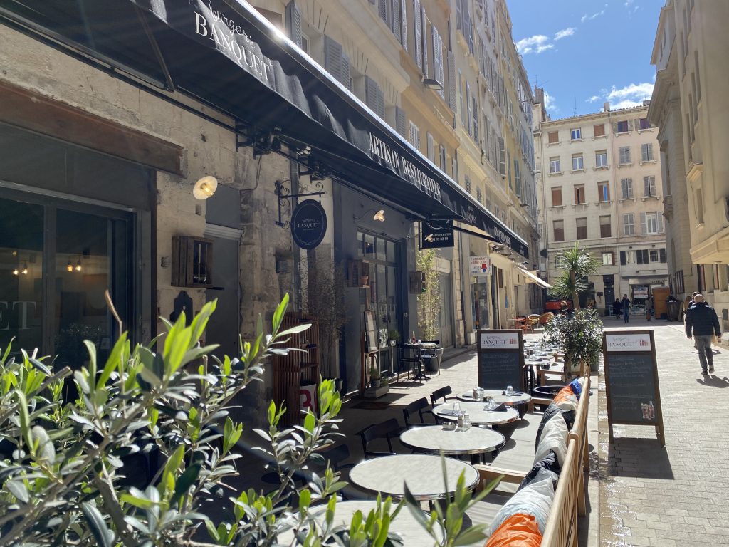 restaurant burger's banquet marseille terrasse 13001