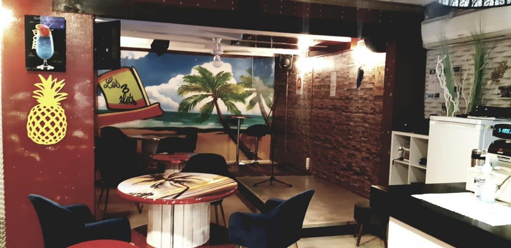 scène artiste restaurant les 3 ilets saint sulpice de faleyrens