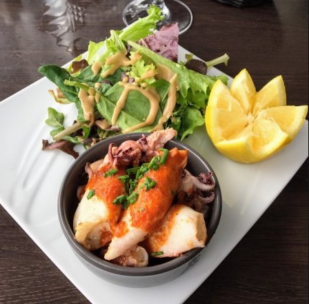 salade gambas restaurant chai les copains bordeaux quai bacalan