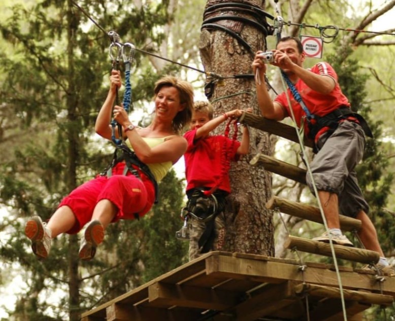 parc accrobranche sur les Bouches du Rhône et PACA