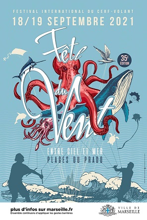 Fête du vent Marseille – Festival International du Cerf-volant / Terminé