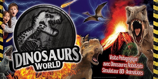 Exposition de Dinosaures « Dinosaurs World » à La Ciotat