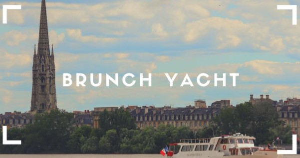 Brunch & Croisière à bord d’un Yacht sur la Garonne tous les dimanches à Bordeaux