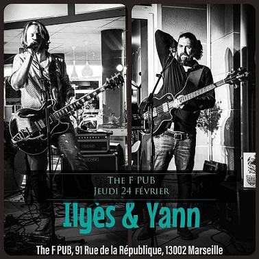 Concert Live ! au bar The F PUB à Marseille – Entrée libre
