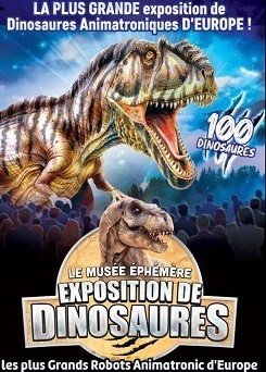 Exposition Le Monde des dinosaures à Avignon – Février 2025