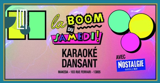 Soirée La Boum « Playlist années 90 only » au Makeda Marseille