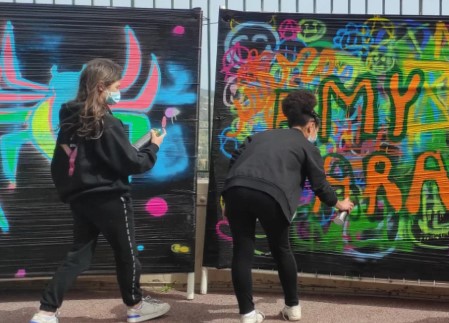 Atelier créatif et cours dessin, peinture, streat-art, photographie pour enfant et adolescent sur Nice et Cannes