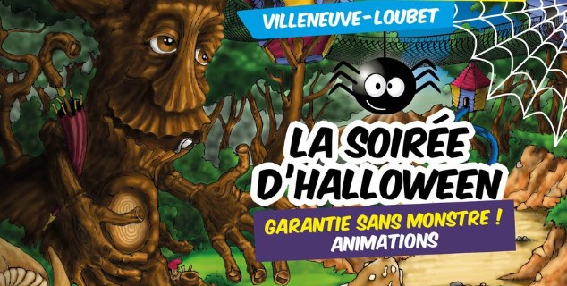 Soirée d'Halloween au Bois des Lutins à Villeneuve-Loubet - Tout public
