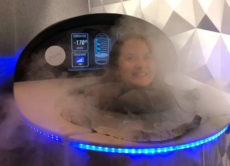 Séance de cryothérapie à Martigues