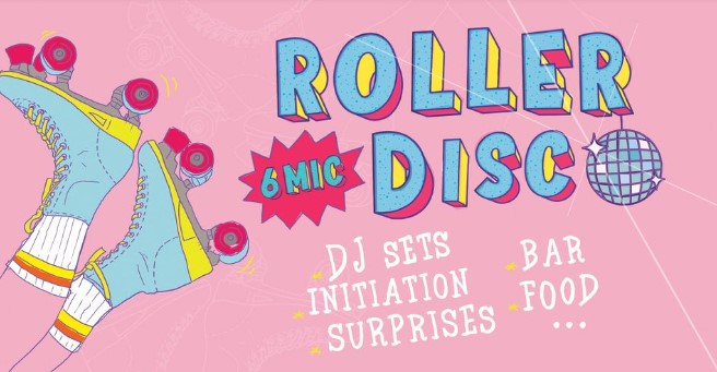 Soirée Roller et Disco au 6Mic à Aix – Février 2024