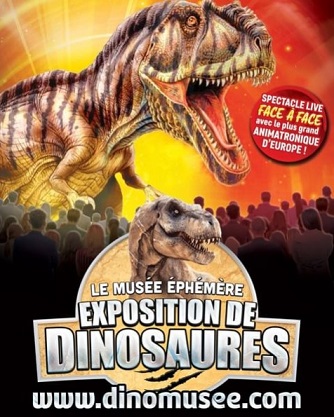 Exposition des Dinosaures à Lyon / Villeurbanne – Mars 2024