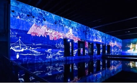 Exposition « Klimt / Klee / Klein » aux Bassins des Lumières à Bordeaux