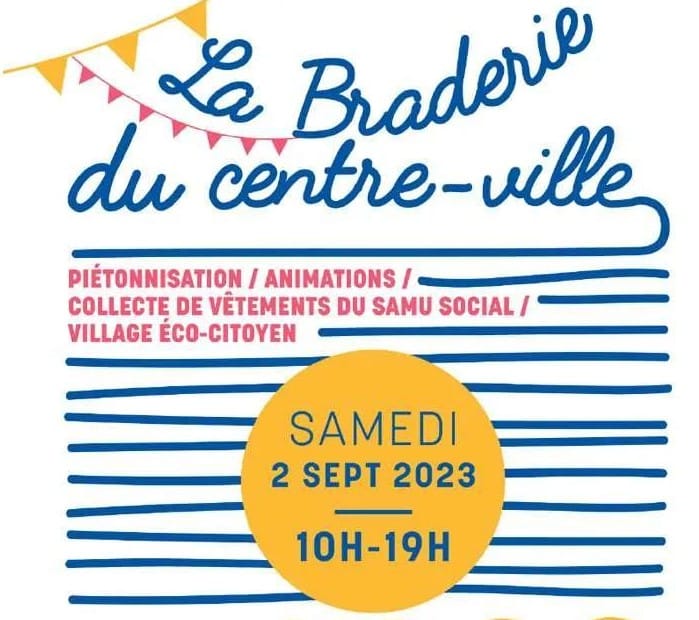 Braderie du centre-ville de Marseille – Septembre 2023