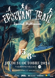 Trail Nocturne d'Halloween 2024 "Epouvant Trail" - Valbonne
