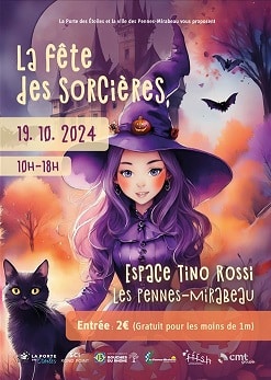 La Fête des Sorcières 2024 à l'Espace Tino Rossi - Les Pennes Mirabeau - tout public