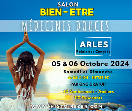 2ème édition du Salon Bien-être et Médecines Douces au Palais des Congrès d’Arles – Octobre 2024
