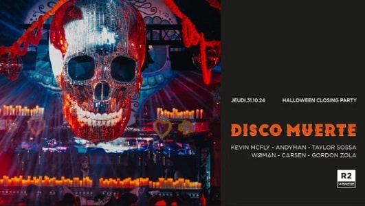 R2 Rooftop Marseille – Halloween 2024 – Closing