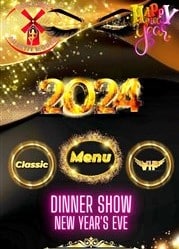 Soirée Dîner Spectacle de Cabaret - Soirée du nouvel an 2024 au Petit Moulin à Nice (06000)