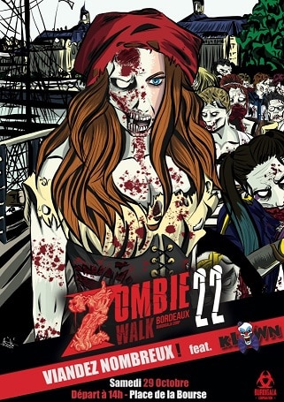 Zombie Walk – La marche des zombies d’halloween – 29 octobre 2024