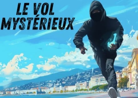 Jeu Escape Game en extérieur "Le vol mystérieux" à Nice - A partir de 8 ans