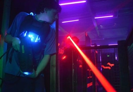 Partie de Laser Game pour Halloween - Laser Game Evolution 31300 Toulouse - A partir de 6 ans