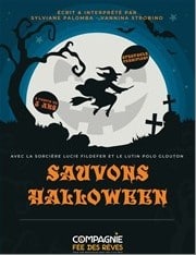 Spectacle comédie pour enfants "Sauvons Halloween" au Théâtre l'Alphabet à Nice - Public de 3 à 8 ans