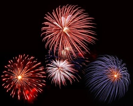 Feu d’artifice Bouc Bel Air – 1er janvier 2024