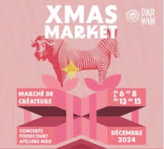 Marché de Noël 2024 à Darwin Bordeaux - XMAS MARKET : SAVE THE DATE