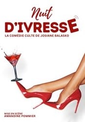 Soirée théâtre pour la Saint-Valentin avec une pièce de Théâtre / Comédie "Nuit d'ivresse" - Théâtre Victoire à Bordeaux