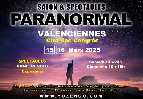 Salon du Paranormal à Valenciennes – Mars 2025