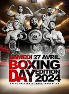 Gala de Boxe « Boxing Day » – Salle Vallier à Marseille
