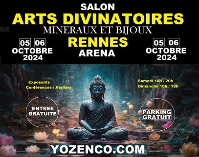 Salon des Arts Divinatoires « Yozenco » – Glaz Aréna à Rennes – Octobre 2024