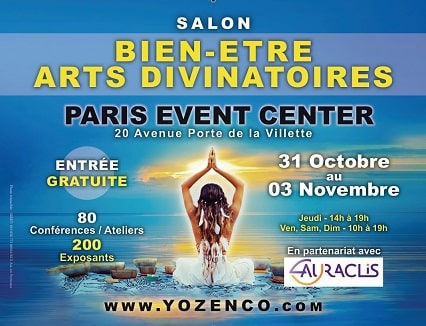 Salon du Bien-être et des Arts Divinatoires “Yozenco” à Paris – 1ère Édition