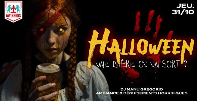 Grande soirée Halloween 2024 au My Beers - Grasse