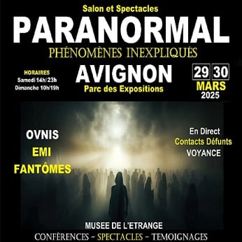 Salon du Paranormal à Avignon - Mars 2025