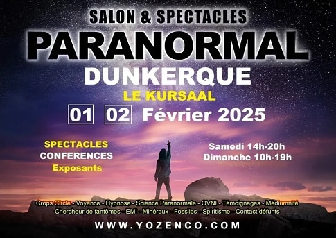 Salon & Spectacles du Paranormal à Dunkerque – Février 2025